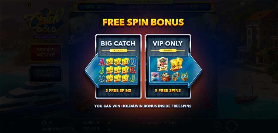 slot Catch The Gold Hold & Win