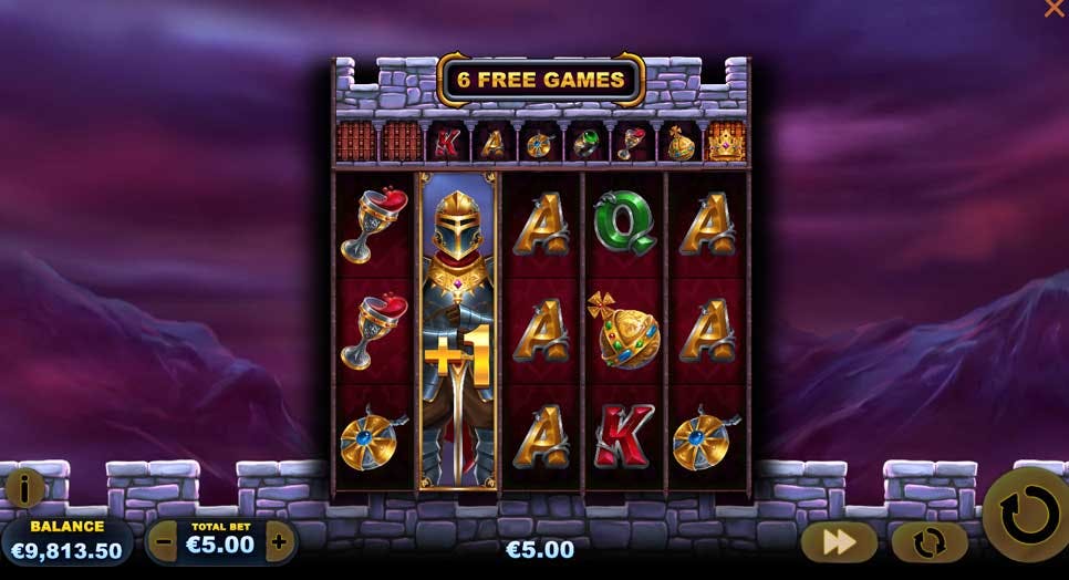 giros gratis Gates of Camelot de Playtech