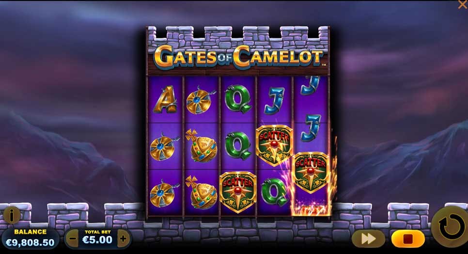 bono Gates of Camelot de Playtech