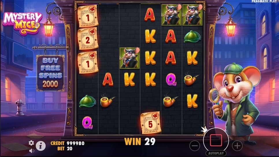 slot Mystery Mice de Pragmatic Play