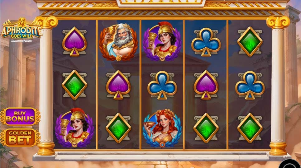 slot Aphrodite Goes Wild de Yggdrasil