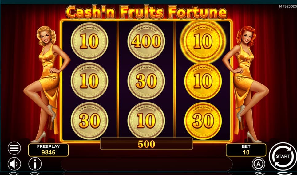 bono Cash’n Fruits Fortune de 1spin4win