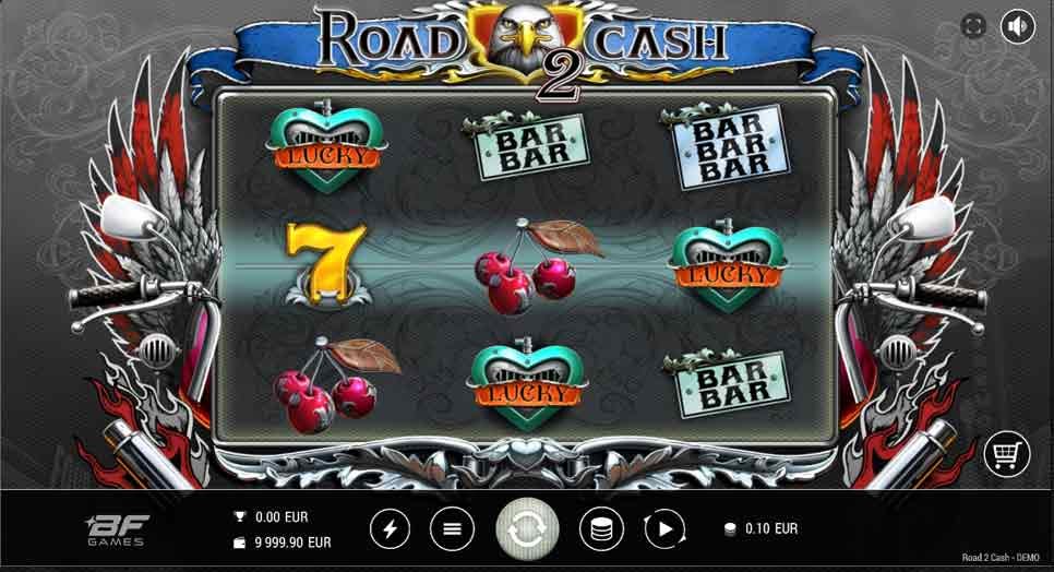 giros gratis Road 2 Cash de BF Games