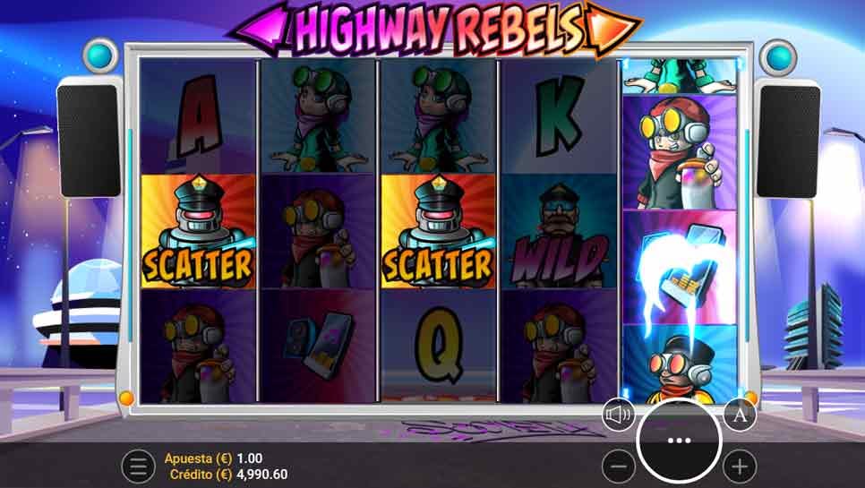 giros gratis Highway Rebels de ZeusPlay