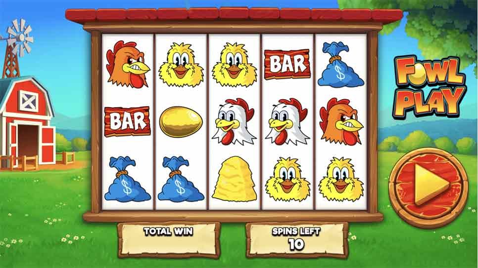 jackpot Slingo Fowl Play de Gaming Realms 