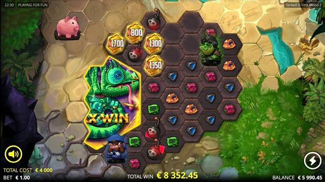 Explosión de multiplicadores en Tanked 3: First Blood 2 tras activar la función God Mode