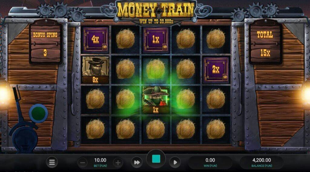 Ronda Money Cart Bonus de la tragaperras Money Train